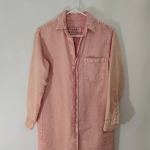 Frank & Eileen Rory shirt dress size XS - Picture 3 of 16